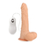 Pênis com vibrador, Ventosa e Escroto Realistic Double Vibe - loja online