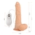 Pênis com vibrador, Ventosa e Escroto Realistic Double Vibe