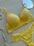 Conjunto Rendado Amarelo - comprar online