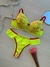 Conjunto Amarelo Neon/Rosa Neon - Dehlirio Boutique