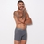 Cueca Boxer de Microfibra Comprida - loja online