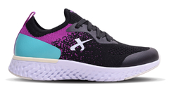 ZAPATILLA DEPORTIVA JAGUAR 9200 NEGRO VIOLETA (28-35)