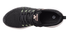 ZAPATILLA JAGUAR DEPORTIVA 9331 NEGRO VERDE (35-40) - Distribuidora Piastrelini - Zapatillas por mayor