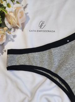 CALCINHA CONFORTO CELESTE ALGODÃO - Gata Empoderada Moda íntima 