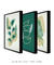 Conjunto 3 Quadros Decorativos Green Flower - loja online