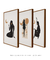 Conjunto 3 Quadros Decorativos Mulher Deslumbrante - comprar online