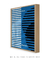 Quadro Decorativo Bauhaus Azul com Linhas 2