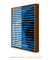 Quadro Decorativo Bauhaus Azul com Linhas 2 na internet