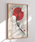 Quadro Decorativo Bauhaus Circulo Vermelho