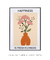 Quadro Decorativo Happiness Is Fresh Flowers - Tons de Casa - Quadros Decorativos