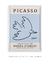 Quadro Decorativo Picasso Dove of Peace 2 - Tons de Casa - Quadros Decorativos