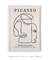 Quadro Decorativo Picasso Dupla Personalidade - Tons de Casa - Quadros Decorativos