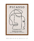 Quadro Decorativo Picasso Dupla Personalidade - comprar online