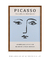 Quadro Decorativo Picasso em Tons de Azul - comprar online