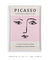 Quadro Decorativo Picasso Em Tons de Rosa - Tons de Casa - Quadros Decorativos