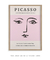 Imagem do Quadro Decorativo Picasso Em Tons de Rosa