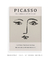 Quadro Decorativo Picasso em Tons Neutros - Tons de Casa - Quadros Decorativos