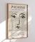 Quadro Decorativo Picasso em Tons Neutros