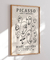 Quadro Decorativo Picasso Varias Faces