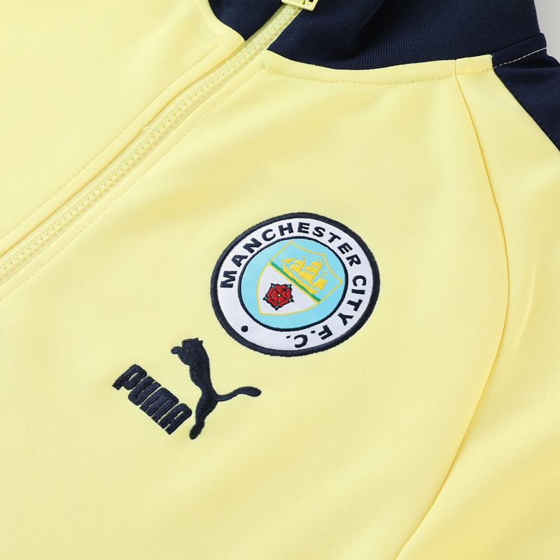 Conjunto Puma Manchester City Amarelo