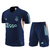ajax-kit-de-treino-conjunto-time-camisa-bermuda-masculino-masculina-2023/24-shorts-blusa-oficial-original-adidas-aeroready-bolso-futebol-azul-marinho-detalhes-dourado