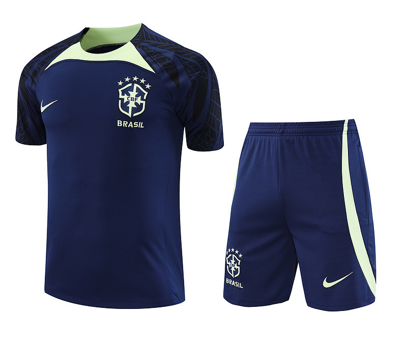 Conjunto Nike Masculino Camisa e Bermuda Azul Marinho