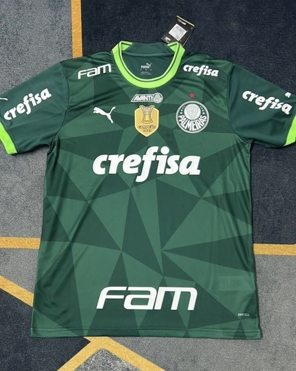 Camisa Palmeiras personalização campeão brasileiro 23/24