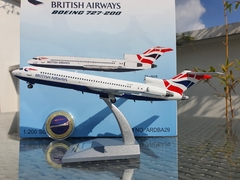 BRITISH AIRWAYS BOEING 727-200 con moneda conmemorativa