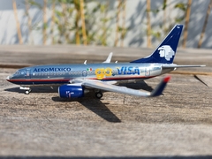 AEROMEXICO BOEING 737-700 (WL) "GO VISA" 1:400 JC WINGS - comprar en línea