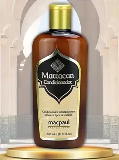 CONDICIONADOR LINHA MARROCAN ARGAN OIL MACPAUL - 240ML.