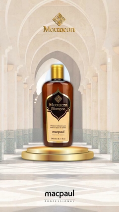 SHAMPOO HIDRATANTE LINHA MARROCAN ARGAN OIL MACPAUL - 240ML