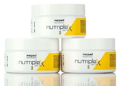 MÁSCARA DE TRATAMENTO RECONSTRUÇÃO CAPILAR LINHA NUTRIPLEX Nº3 MACPAUL - 250G