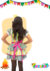 Vestido Junino Caipira Infantil Coração Color Infantil - comprar online