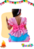 Vestido Rosa Luxo Infantil na internet