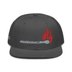 Boné Snapback Barbecue Fire - BrewBarb | Camisetas Criativas Craft beer