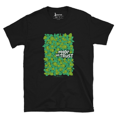 Camiseta In Hop we Trust - BrewBarb | Camisetas Criativas Craft beer