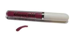 Tinta para labios mate color uva