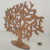 Árvore decorativa 01 com base em mdf - MDF do Vale - Artesanato, decoração, nomes em mdf, corte laser