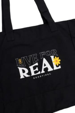 TOTE BAG GOOD TIMES PRETO - River Streetwear | Da quebrada pro mundo