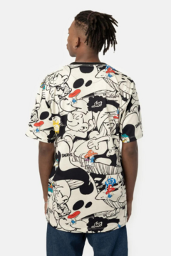 CAMISETA LOST + SMURFS FULL PRINT WORLD - comprar online