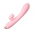 Vibrador punto G con estimulador pulsación