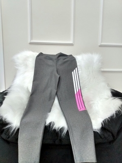 Calça Legging Fitness Adidas Cinza (Tam : P/M/G/GG) na internet