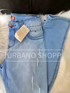 Calça Jeans Clara Desfiada (tam44) US291