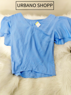 Blusa Azul Claro (Tam M) US248