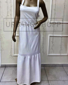 Vestido Branco Plus 50 (Tam 50) US552 - comprar online