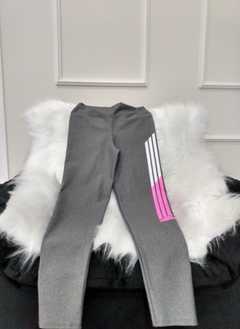 Calça Legging Fitness Adidas Cinza (Tam : P/M/G/GG) - comprar online