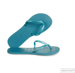 Chinelo Havaianas Flat Blue Fem US644 - comprar online