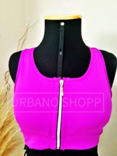 Top com Zíper Fit (Tam M) US483 - Urbano Shopp