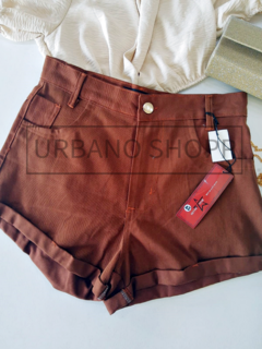 Shorts Jeans Marrom (Tam 42) US387 - comprar online