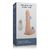 Pênis com vibrador, Ventosa e Escroto Realistic Double Vibe cor Bege - comprar online